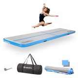 inSPORTline Airstunt 400x100x10 cm biely s elektrickou pumpou · záber 2