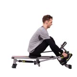 Veslovací trenažér inSPORTline Power Master X - Farba: Čierna · záber 4