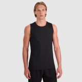 Pánsky rýchloschnúci tréningový tank top - čierny · záber 1