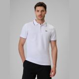 Polo tričko regular pánske - biele · záber 3