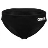 Arena Team Swim Brief Solid Boys - Veľkosť: 152 | Farba: Čierna · záber 1