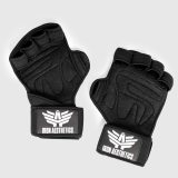 Fitness rukavice Iron Aesthetics Crossfit, čierne · záber 2