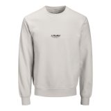 JACK AND JONES Jack & Jones Soho Sweat Crew Neck - Veľkosť: XL | Farba: Béžová · záber 1