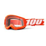 100% Strata 2 Youth Orange oranžová, číre plexi · záber 1