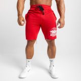 Pánske teplákové kraťasy Iron Aesthetics Force, červené · záber 4