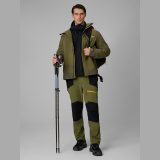 Pánska trekingová bunda membrána 8000 - khaki · záber 2