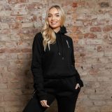 Dámska športová mikina Iron Aesthetics Comfy, čierna · záber 2