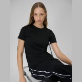 T-shirt regular s potlačou dámsky - čierny · záber 1