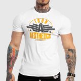 Pánske fitness tričko Iron Aesthetics Force, biele · záber 1