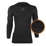 Brubeck Base Layer s dlouhým rukávem Graphite - M · záber 1