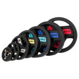 Pogumovaný kotúč inSPORTline Herk 10 kg 30 mm · záber 2