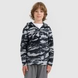 Chlapčenský regular fleece s kapucňou - multicolor · záber 1