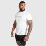 Pánske fitness tričko Iron Aesthetics Glam, biele · záber 3