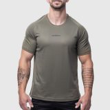 Pánske športové tričko Iron Aesthetics Training, zelené · záber 1