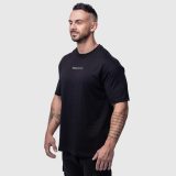 Oversize tričko Iron Aesthetics Vibe Tee, čierne · záber 3