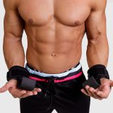 Fitness háky Iron Aesthetics Lifting hooks, čierne · záber 3