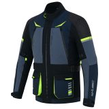 W-TEC Modock bunda čierno-modro-fluo žltá - M · záber 5