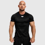 Pánske funkčné tričko Iron Aesthetics Performance, čierne · záber 3