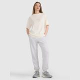 T-shirt oversize s potlačou dámsky - biely · záber 4