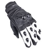 Moto rukavice W-TEC Radoon - Veľkosť: L | Farba: Biela · záber 1