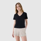 Dámske oversize tričko s modalom - čierne · záber 1