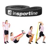 Posilňovacia guma inSPORTline Rand XXX Strong 208x3,3 cm / 17 kg - Farba: Čierna · záber 2