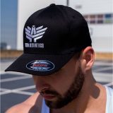 Pánska šiltovka Iron Aesthetics FlexFit, čierna · záber 1