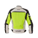 Pánska letná moto bunda W-TEC Saigair - Veľkosť: L | Farba: Čierna · záber 5