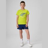 Chlapčenské plážové boardshorty - tmavomodré · záber 1