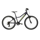 Kross Hexagon JR 1.0 24" - model 2025 námornícka modrá / žltá / lesk - S (12", 130-150 cm) · záber 1