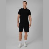 Pánske polo tričko regular - čierne · záber 4