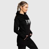 Dámska mikina Iron Aesthetics Longline, čierna · záber 3