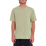 Volcom Solid Stone T-shirt - Veľkosť: S | Farba: Zelená · záber 1