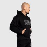 Pánska mikina Iron Aesthetics Swaggie, čierna · záber 5