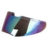 Náhradné plexi pre prilbu W-TEC Burgosa - Farba: Iridium · záber 1
