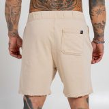 Pánske kraťasy Iron Aesthetics X Washed, béžové · záber 3