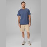 T-shirt regular jednofarebný pánsky - tmavomodrý · záber 4