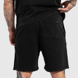 Pánske kraťasy Iron Aesthetics X Washed, čierne · záber 3