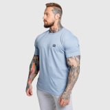 Pánske tričko Iron Aesthetics Blackout, modré · záber 5