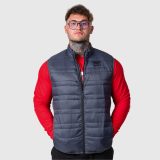 Pánska vesta Iron Aesthetics Bodywarmer, tmavosivá · záber 4