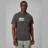 T-shirt regular s potlačou pánsky - sivý · záber 1