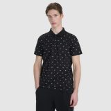 Pánske regular polo tričko - čierne · záber 1