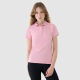Dámske slim polo tričko - ružové · záber 1