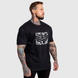 Pánske tričko Iron Aesthetics Tactical, čierne · záber 5