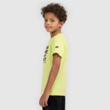 T-shirt regular s potlačou chlapčenský - žltý · záber 2