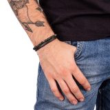 Kožený náramok W-TEC Cronkroad Dĺžka 20 cm · záber 3