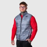 Pánska vesta Iron Aesthetics Bodywarmer, svetlosivá · záber 1