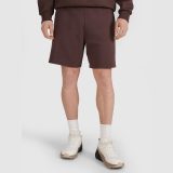 Unisex teplákové šortky - hnedé · záber 2