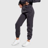 Dámske oversized tepláky Iron Aesthetics Simone, sivé · záber 3