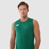 Pánsky rýchloschnúci tréningový tank top - zelený · záber 2